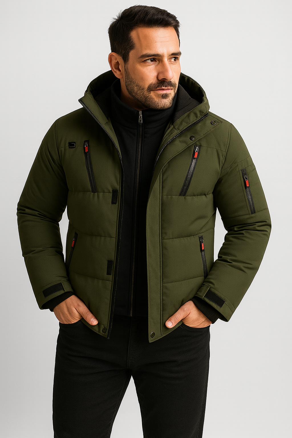 Nurozis | Men's Waterproof Winter Jacket