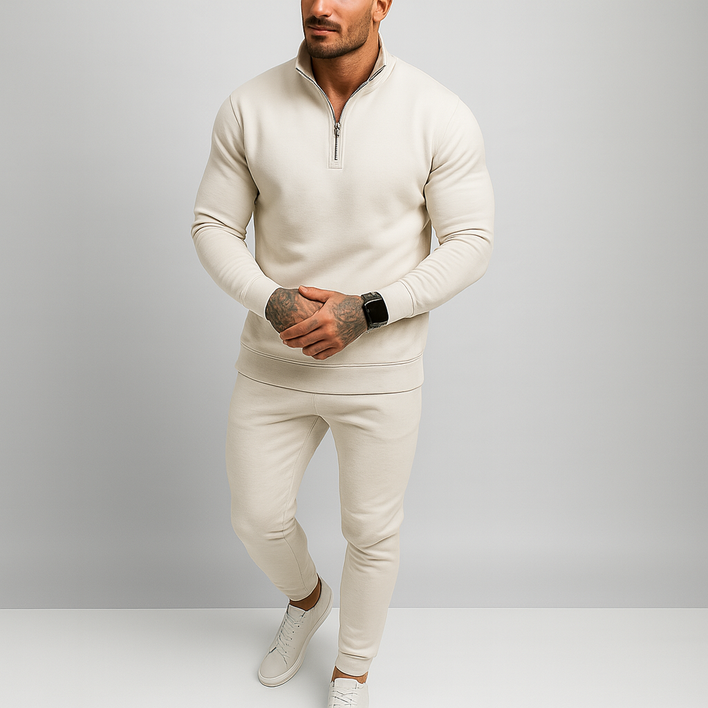Nurozis | Men's Half-Zip Tracksuit Set