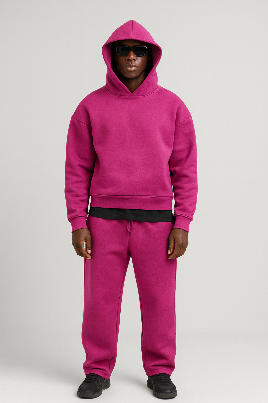 Nurozis | Oversized Two-Piece Tracksuit Set for Men