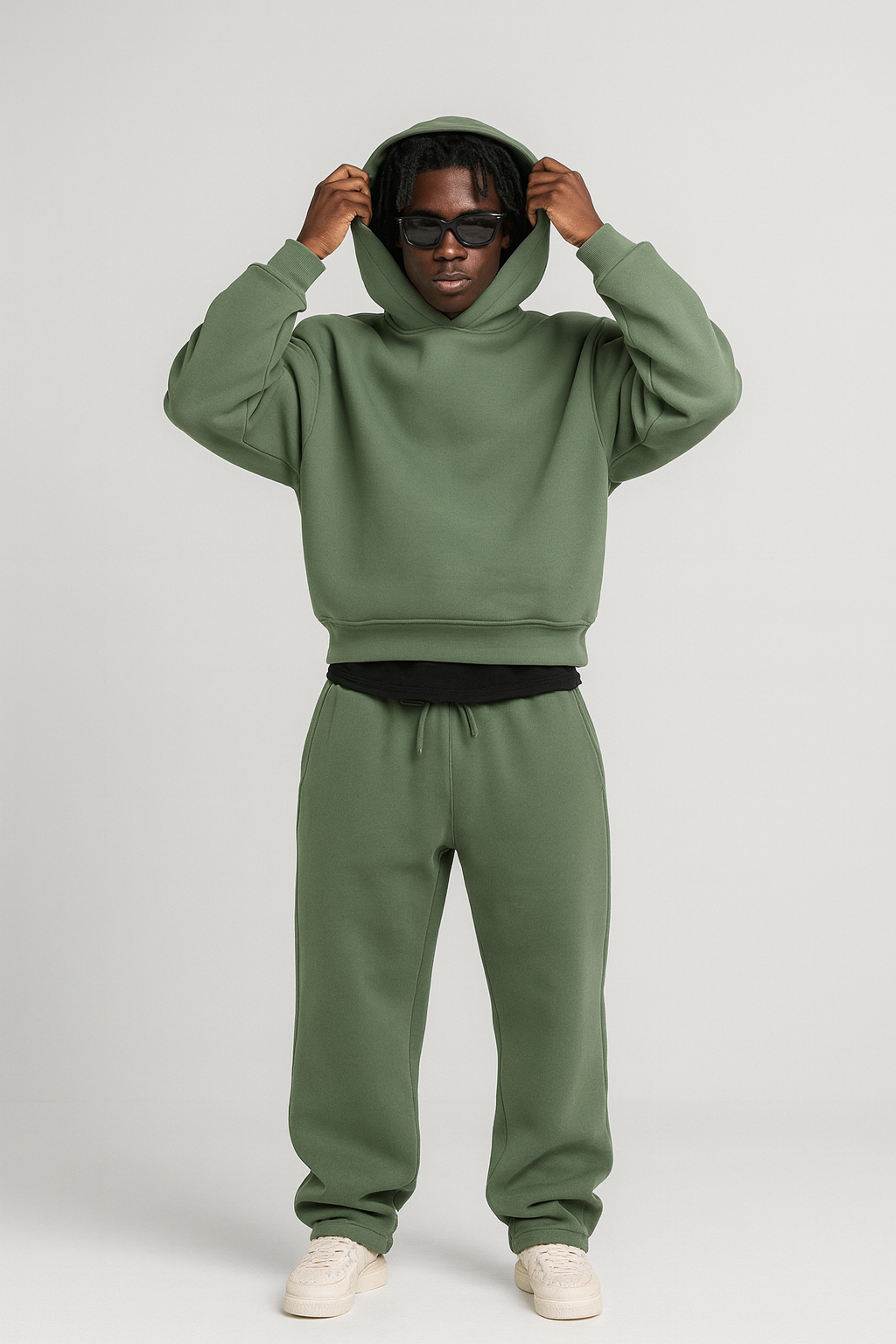 Nurozis | Oversized Two-Piece Tracksuit Set for Men