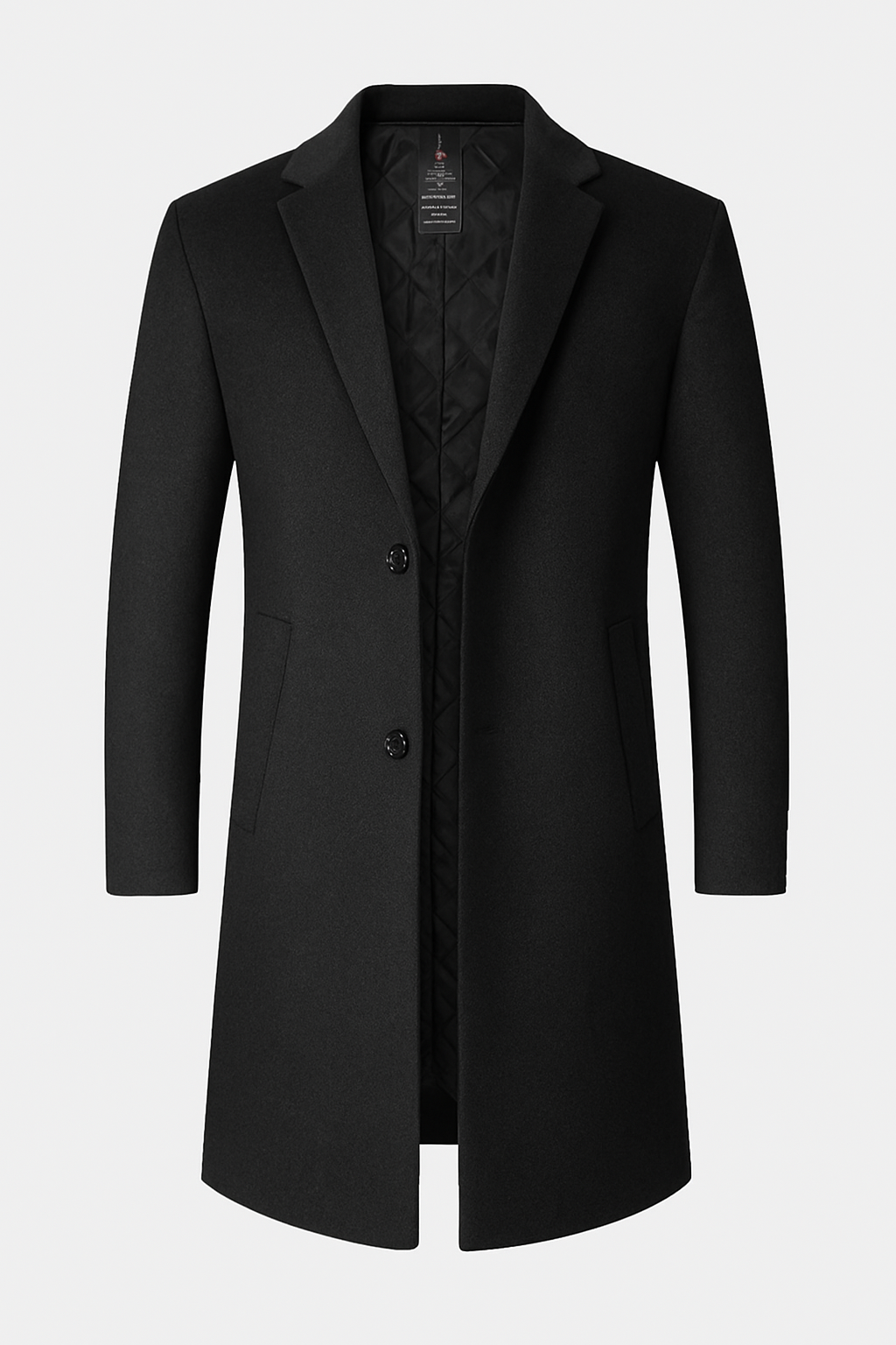 Nurozis | Classic Wool Overcoat