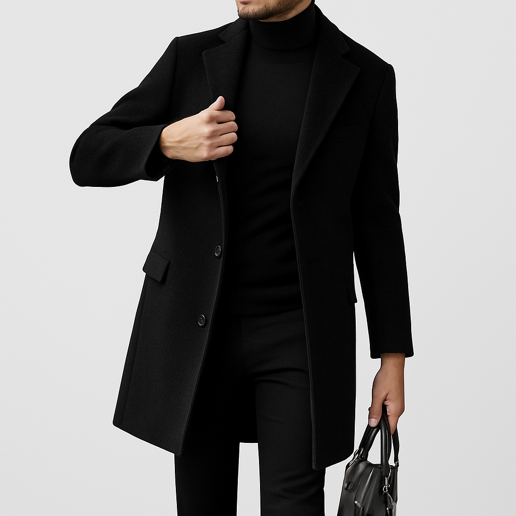 Nurozis | Tailored Wool Overcoat