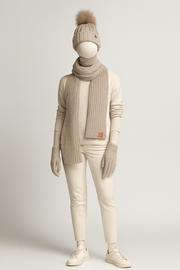 Women’s Winter Knit Accessories Set | Stylish