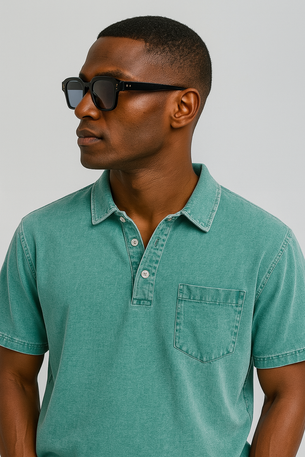Nurozis | Lightweight Denim Polo for Summer