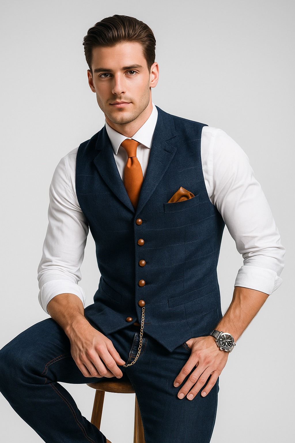 Nurozis | Elegant Gilet for Men