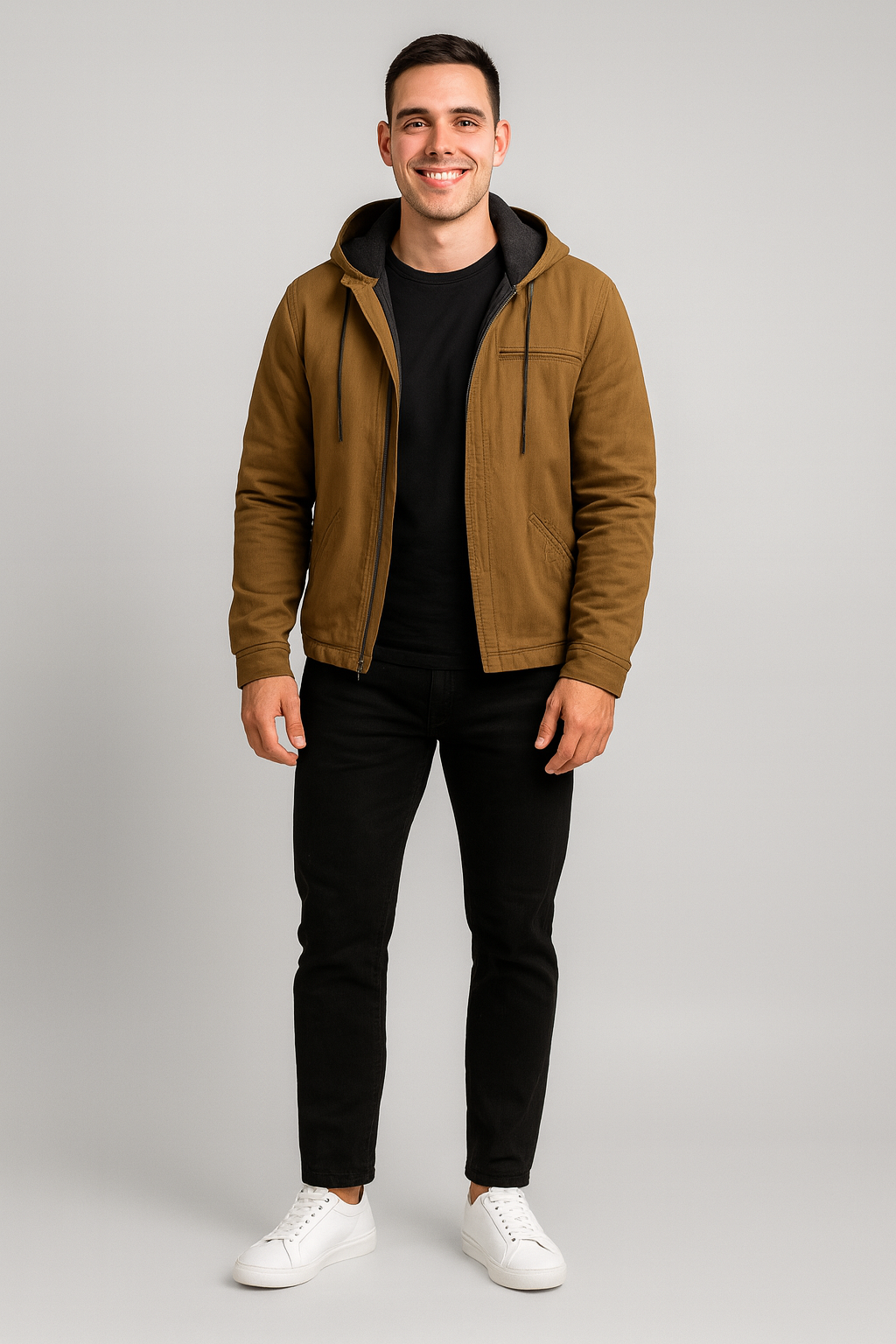 Nurozis | Refined Hooded Jacket