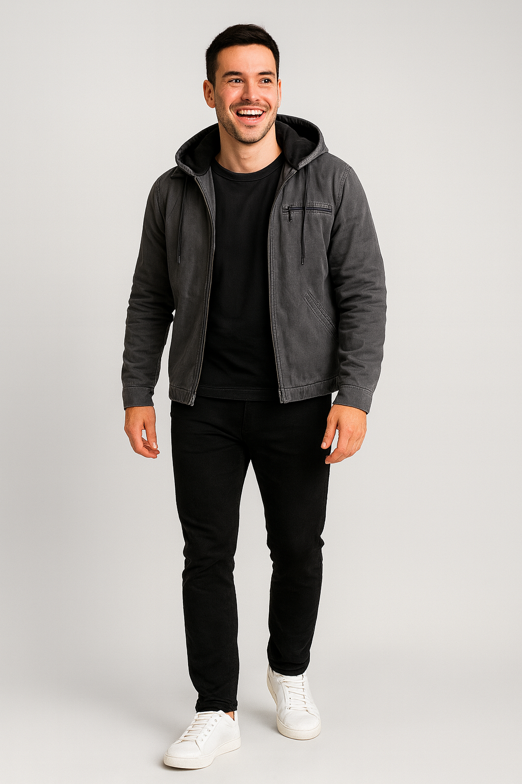 Nurozis | Refined Hooded Jacket