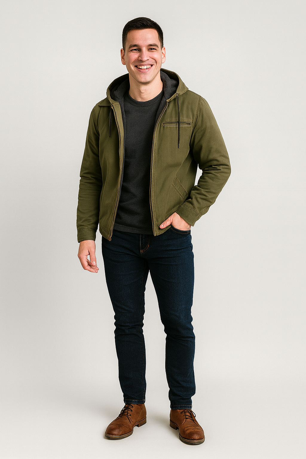 Nurozis | Refined Hooded Jacket