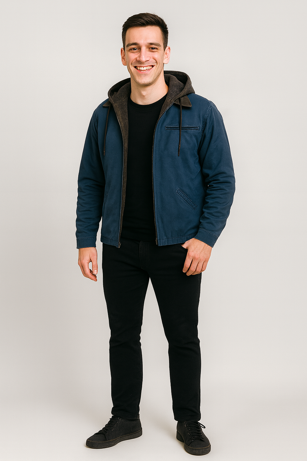 Nurozis | Refined Hooded Jacket