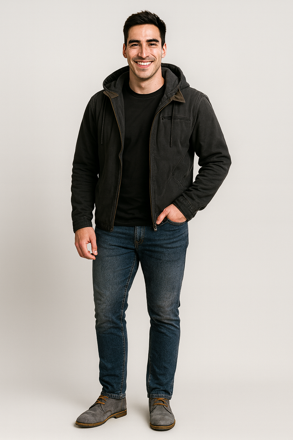 Nurozis | Refined Hooded Jacket