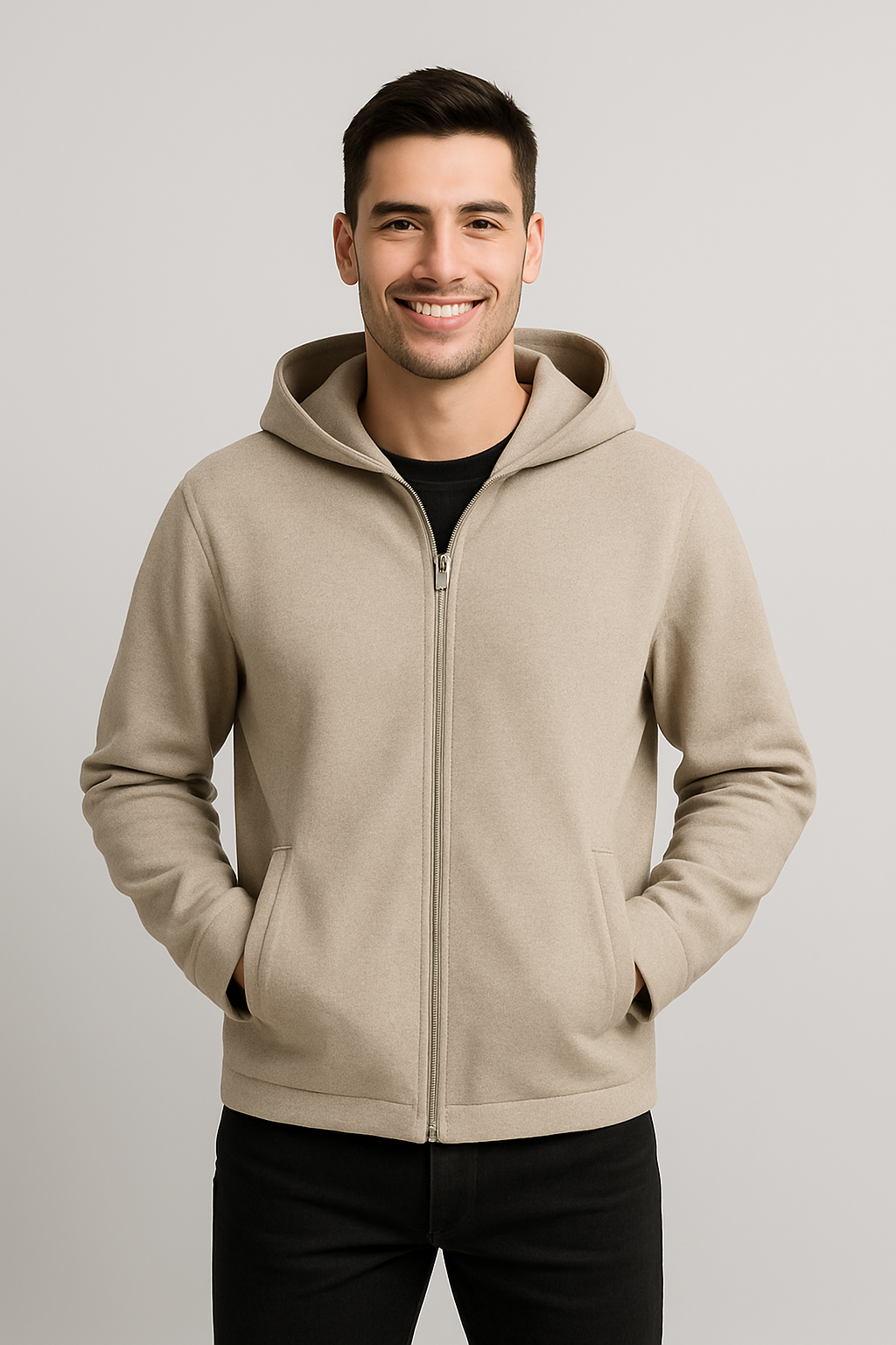 Nurozis | Wool Zip Vest