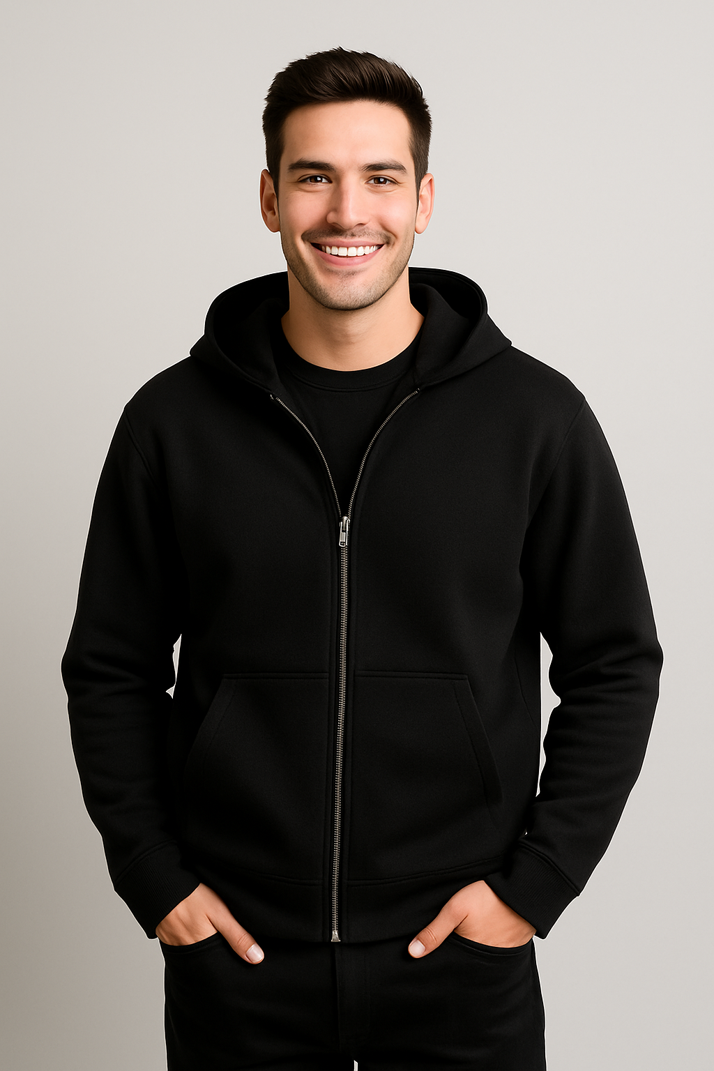 Nurozis | Wool Zip Vest