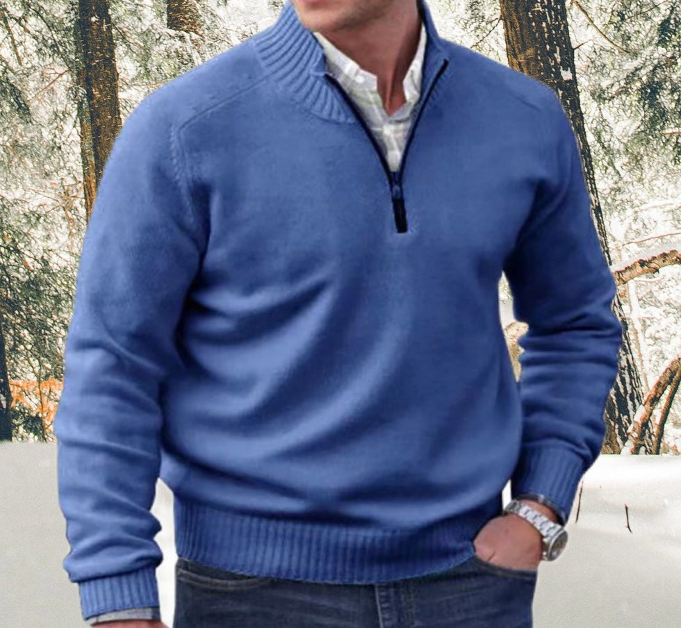 Daniel | Luxe Half Zip Pullover