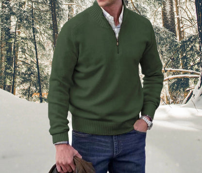 Daniel | Luxe Half Zip Pullover