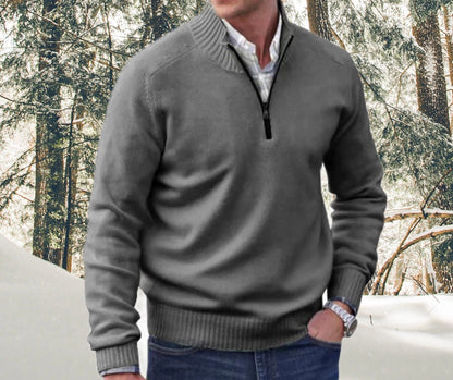 Daniel | Luxe Half Zip Pullover