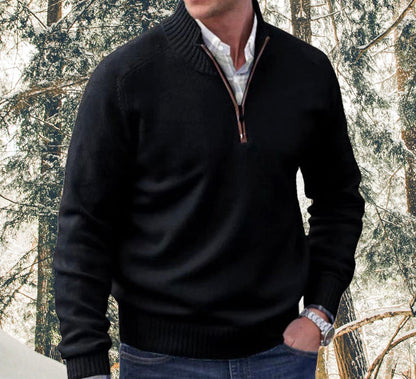 Daniel | Luxe Half Zip Pullover