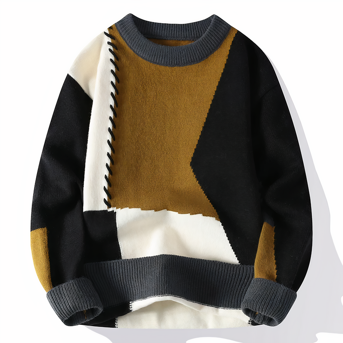 Dave - Patchwork Sweater