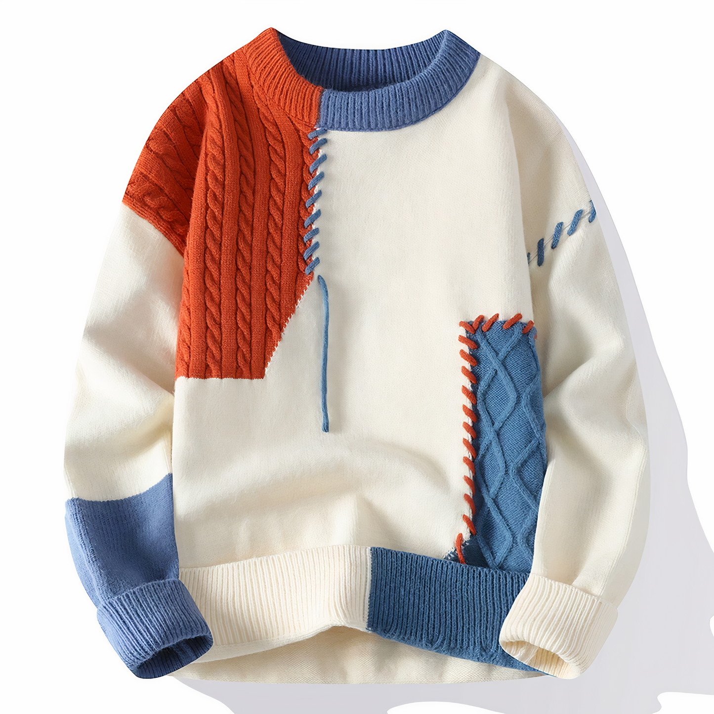 Dave - Patchwork Sweater