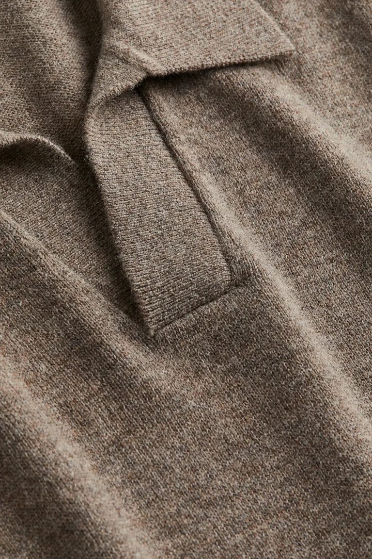 Elegant Refined Polo Sweater