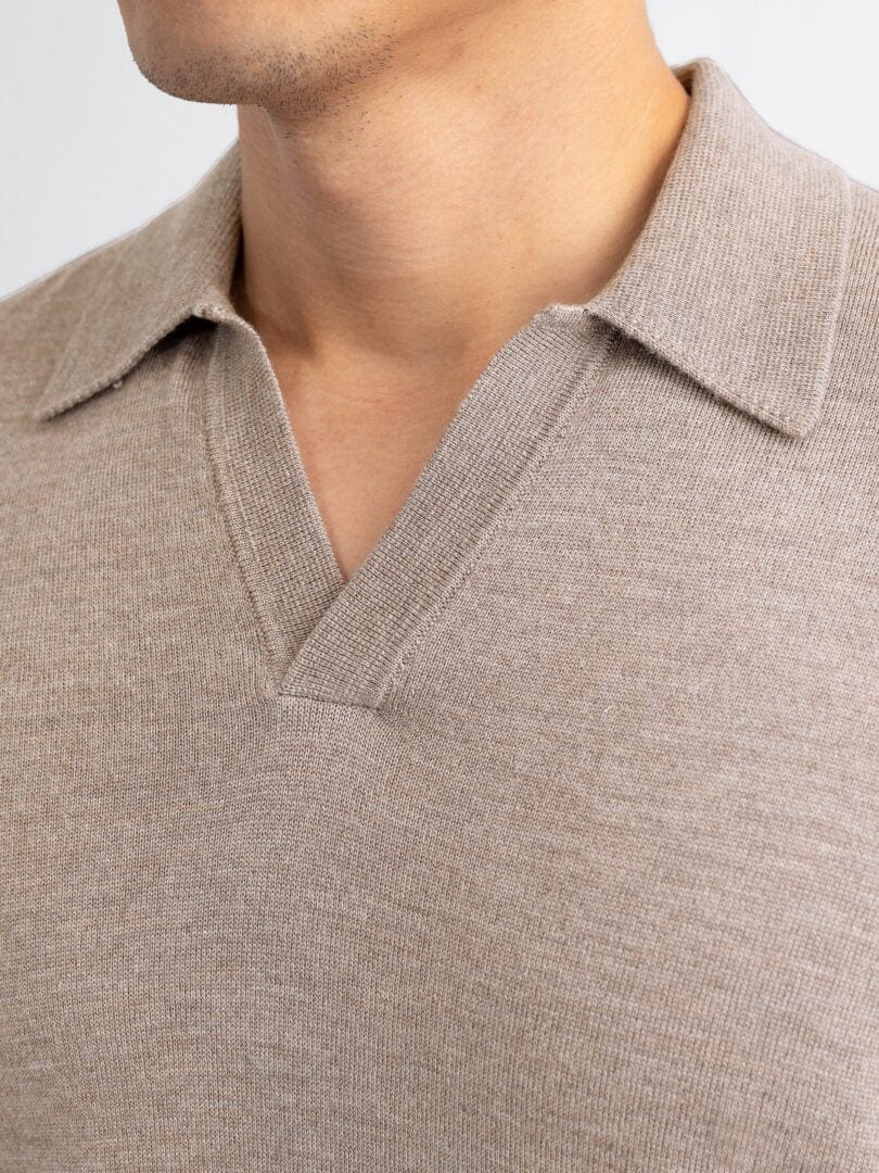 Elegant Refined Polo Sweater