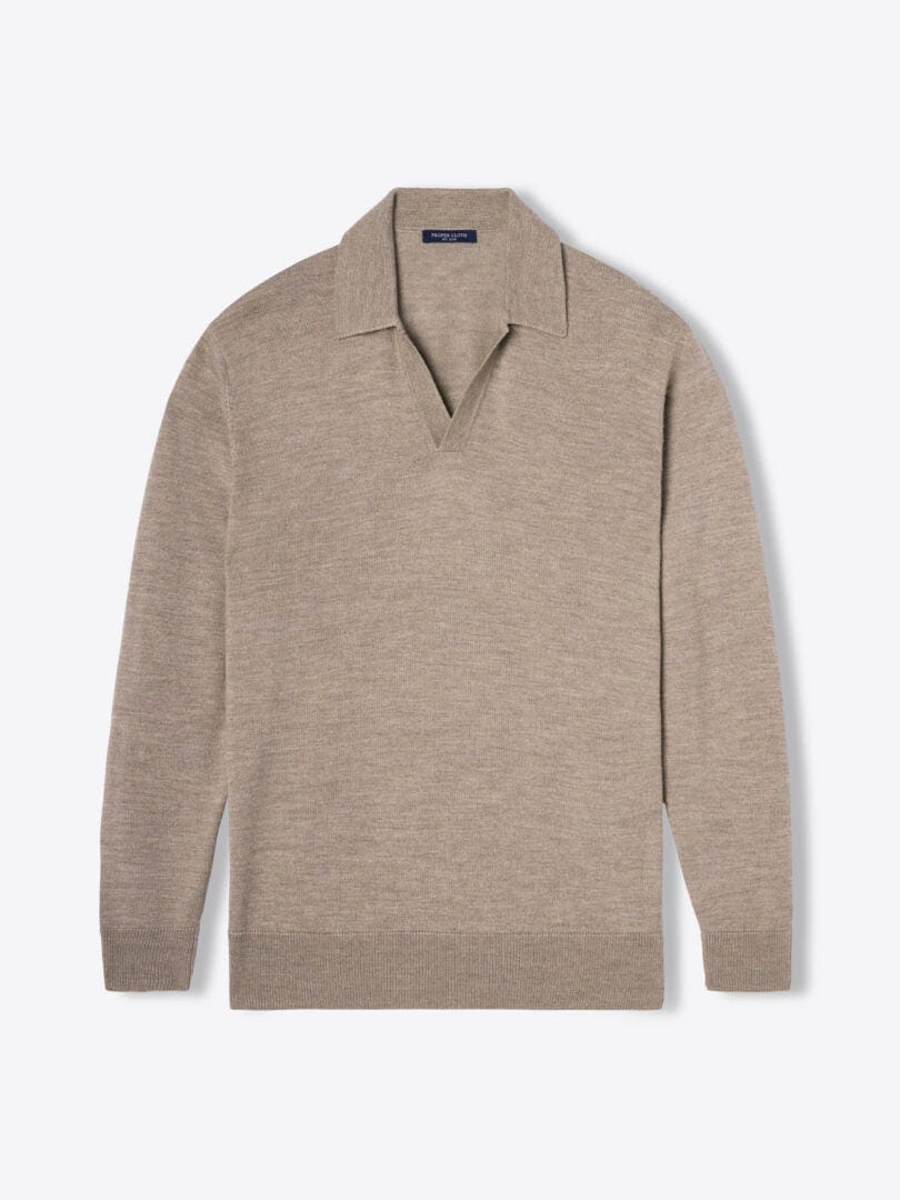 Elegant Refined Polo Sweater