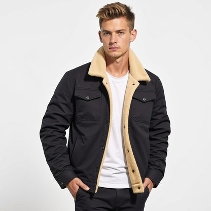 DIRK - Vintage bomber jacket voor heren