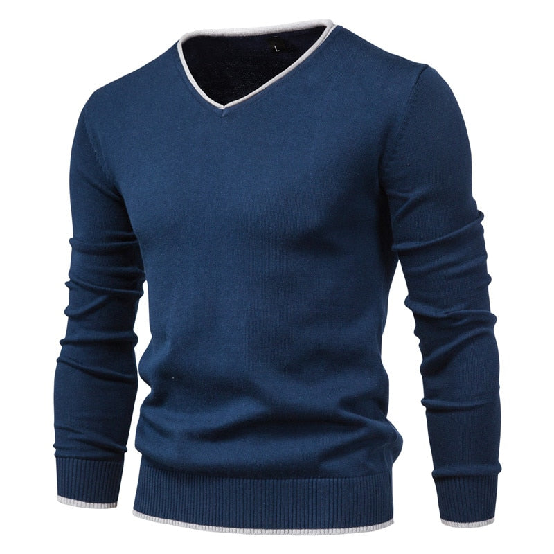 Heren Trui | Slim Fit Trui met V-Neck