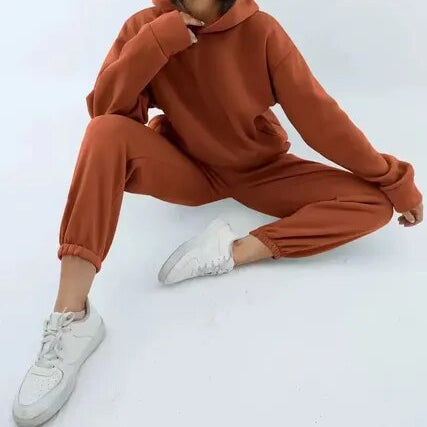 Women’s Cozy Loose Fit Hoodie | Tracksuit