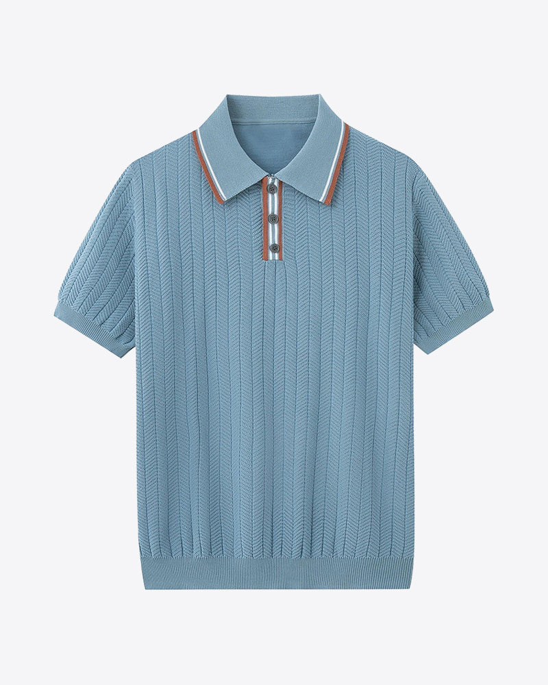 Nurozis | Refined Elegant Knitted Polo