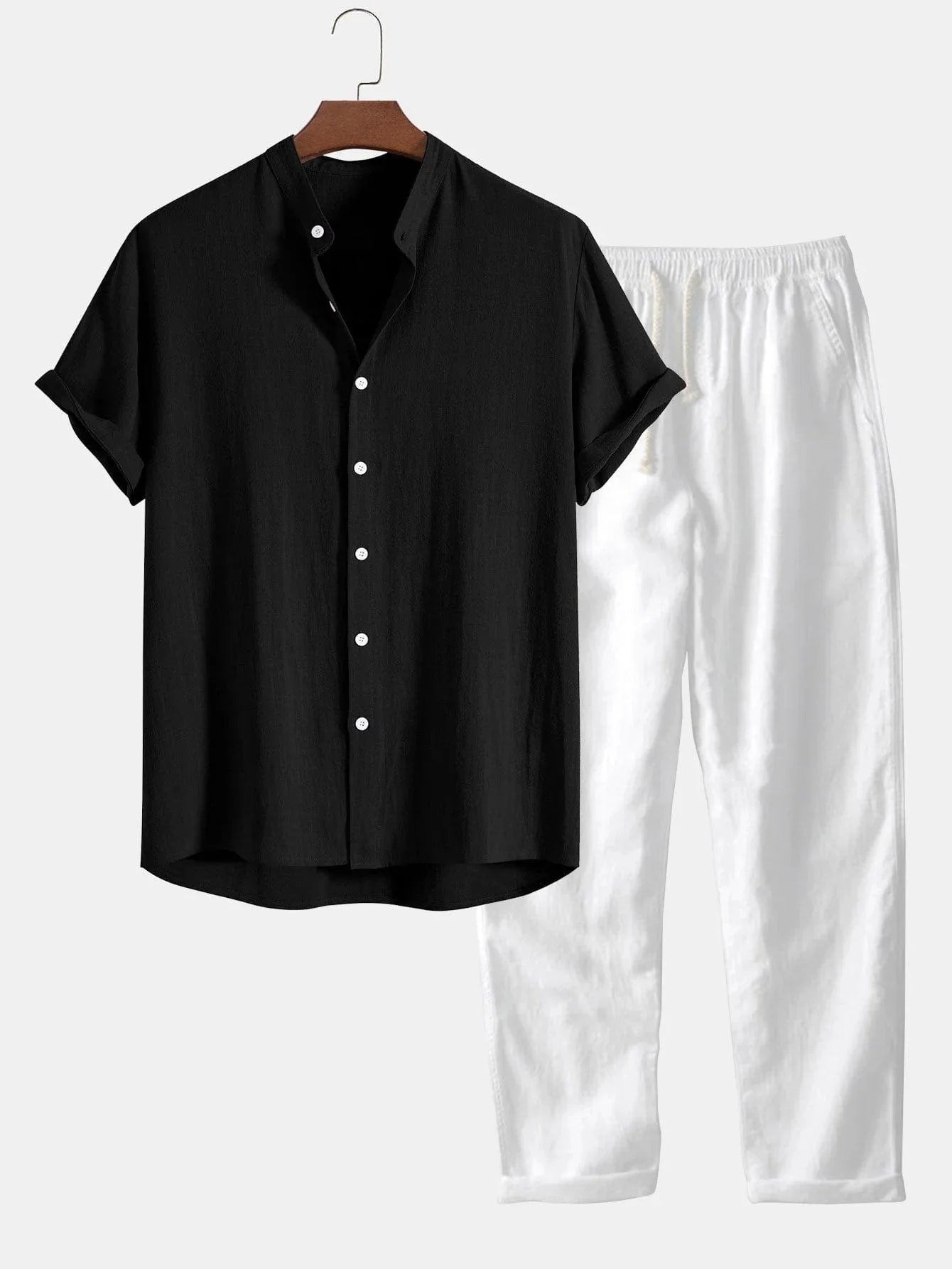 Refined Elegant Linen Outfit For Men
