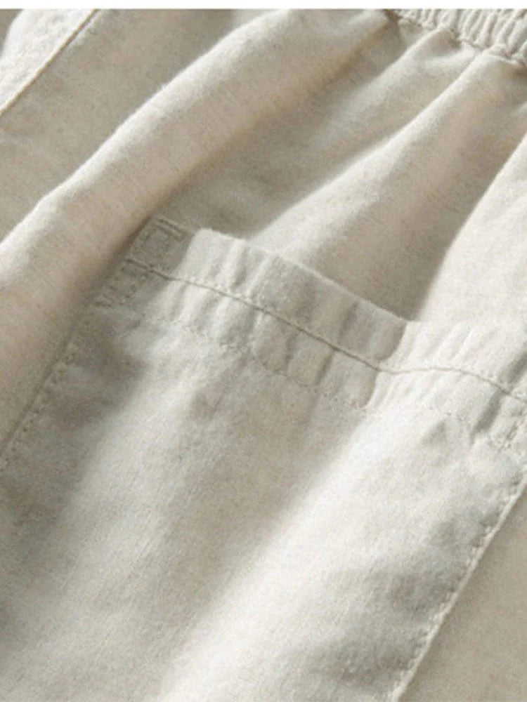 Refined Elegant Linen Outfit For Men
