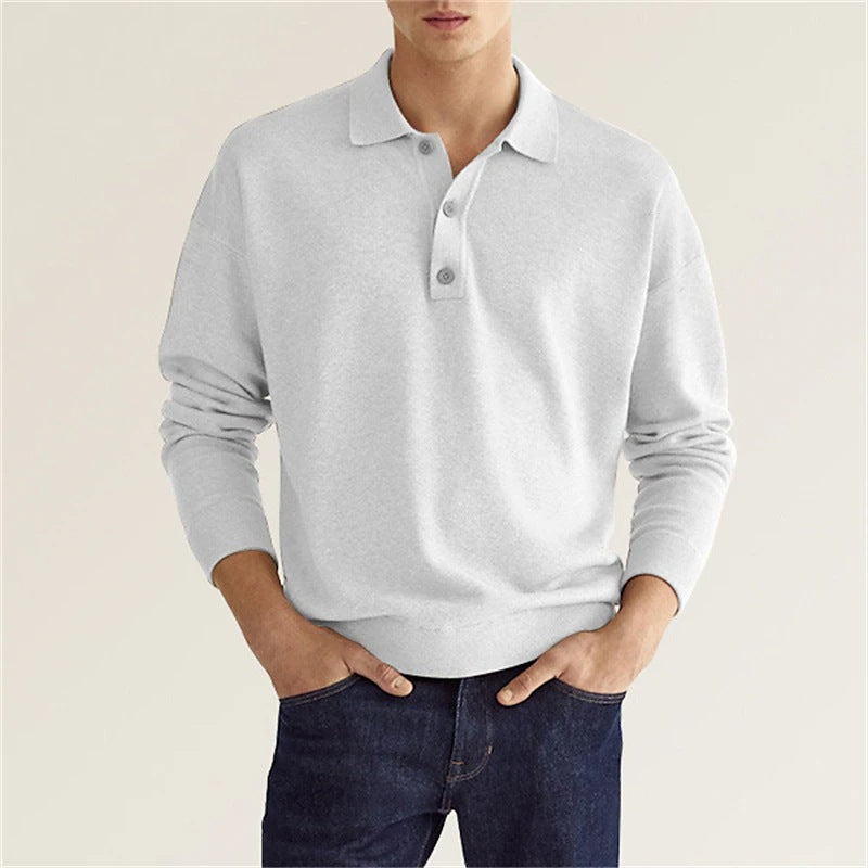 Julian | Polo Sweater | Tijdloze Casual Stijl | Zachte Blend