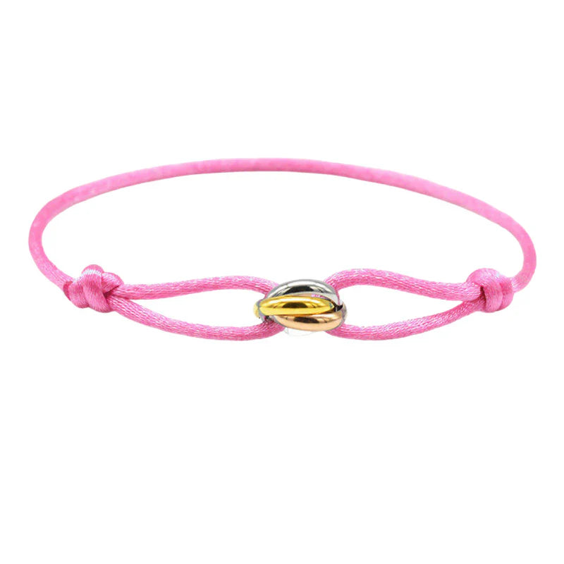 Nurozis | Trinity Stainless Steel Cord Bracelet