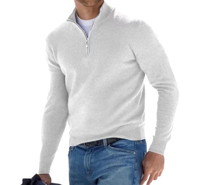 RICK | Comfortabele Pullover met Rits voor Heren