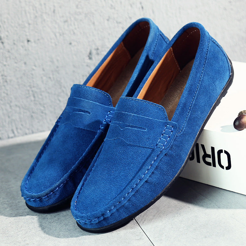 Nurozis | Retro Suède Loafers For Men