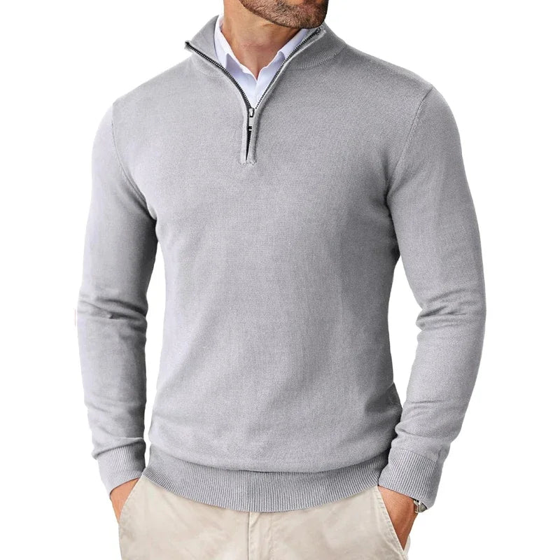 Nurozis | Men's Half-Zip Refined Jumper