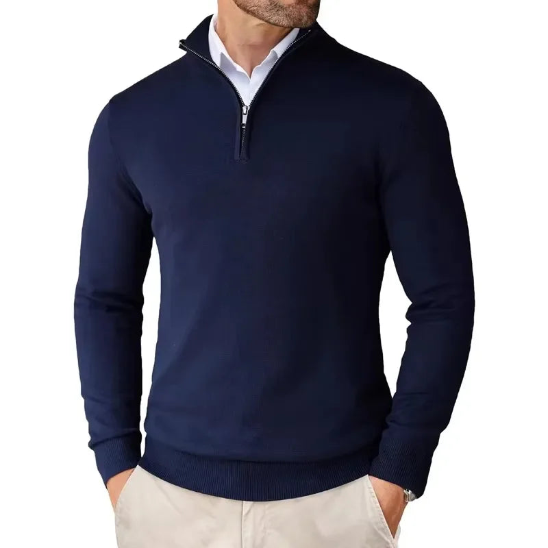 Nurozis | Men's Half-Zip Refined Jumper