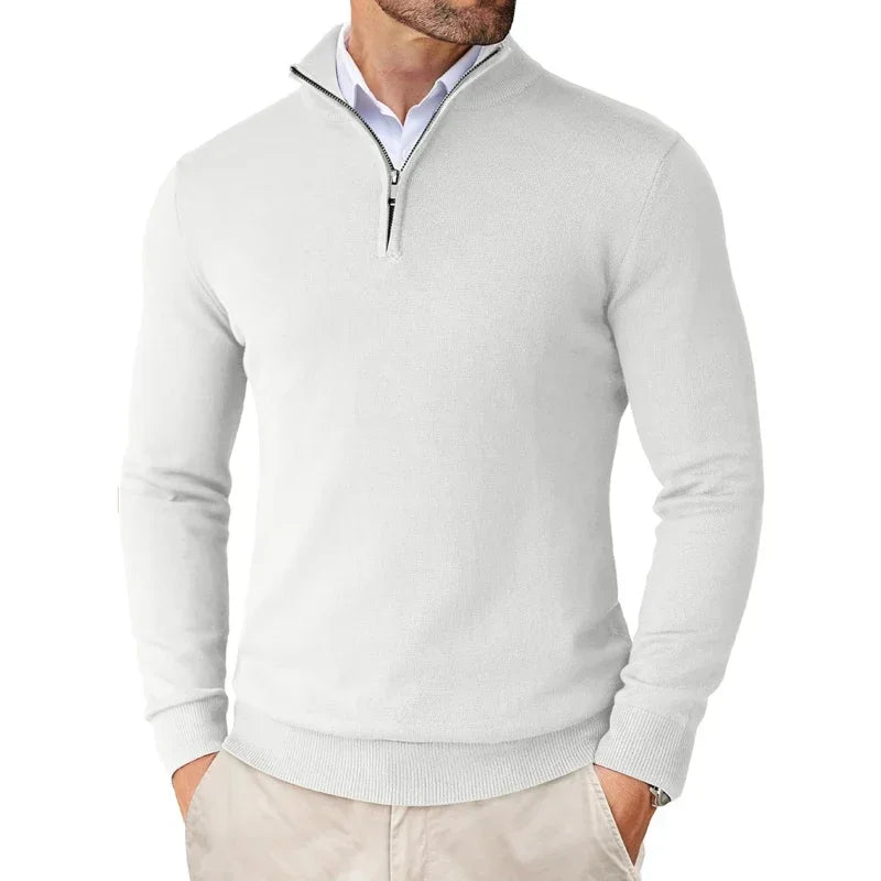 Nurozis | Men's Half-Zip Refined Jumper