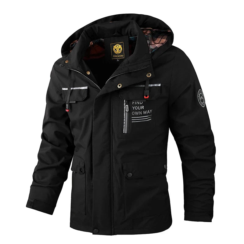 Men’s Insulated Hooded Coat | Windproof