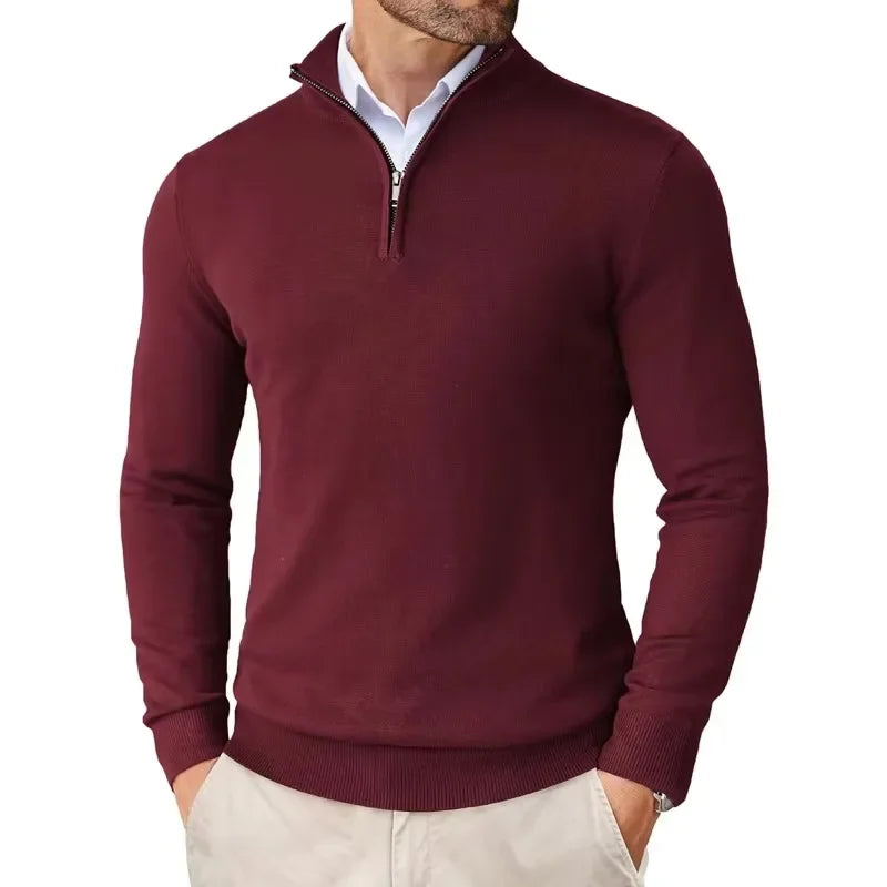Nurozis | Men's Half-Zip Refined Jumper