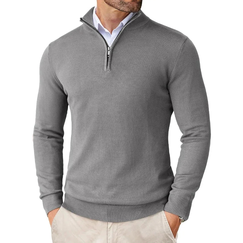Nurozis | Men's Half-Zip Refined Jumper