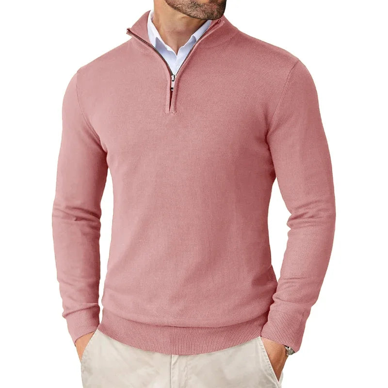 Nurozis | Men's Half-Zip Refined Jumper