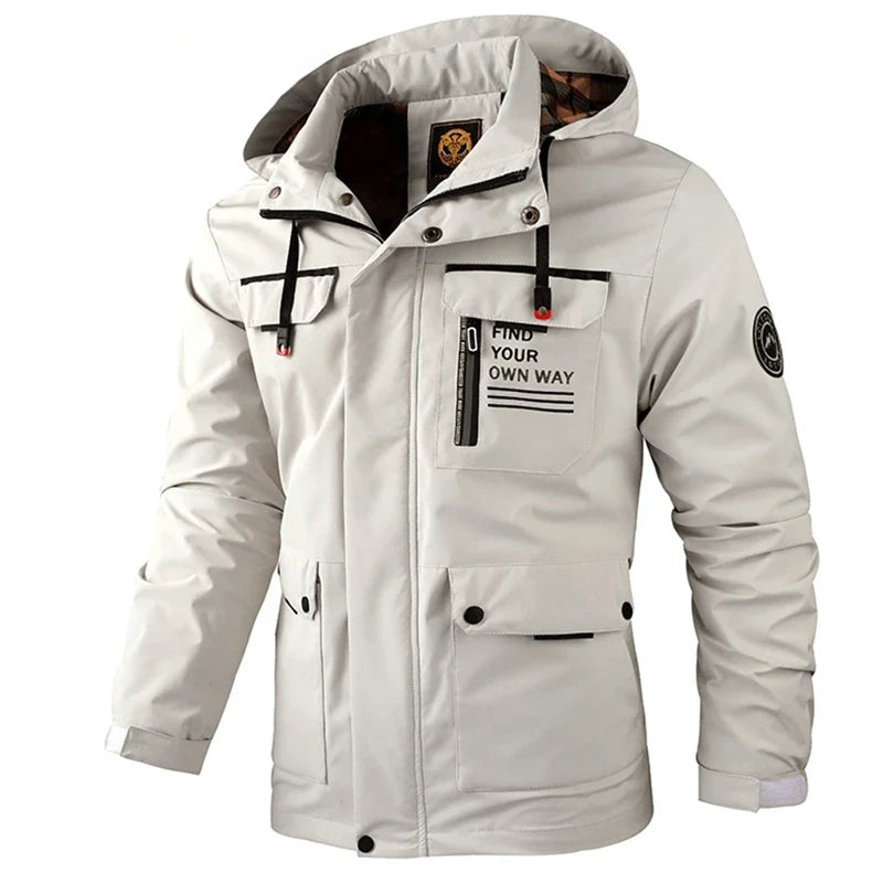 Men’s Insulated Hooded Coat | Windproof