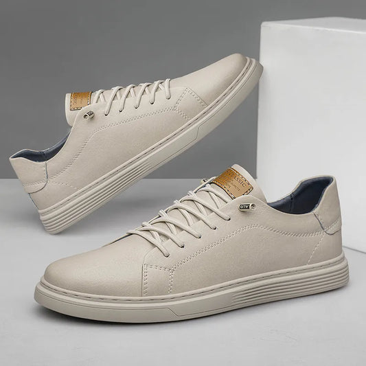 Oxfords - Sportschoenen van leer