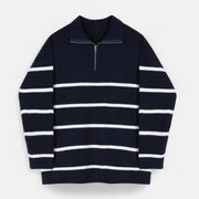 Nurozis | Men’s Retro Half-Zip Sweater