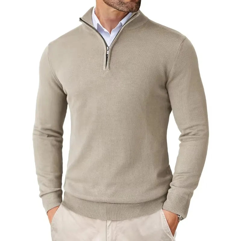 Nurozis | Men's Half-Zip Refined Jumper