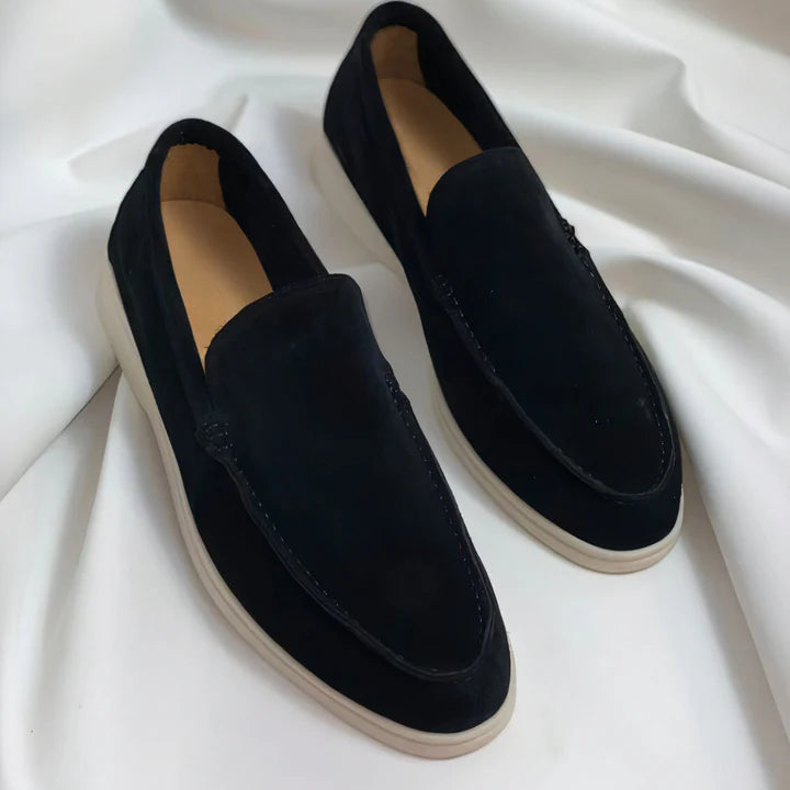 Nurozis | Suède Yacht Heren Loafers