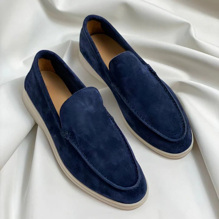 Nurozis | Suède Yacht Loafers For Men