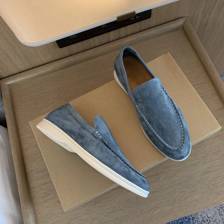 Nurozis | Suède Yacht Loafers For Men