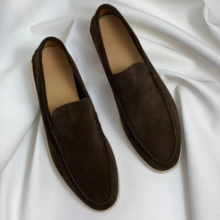 Nurozis | Suède Yacht Loafers For Men